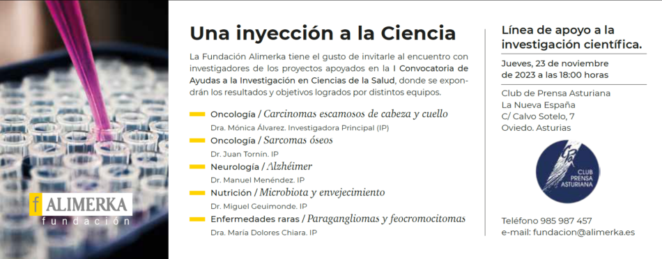 Inyección a la Ciencia_Fundación Alimerka